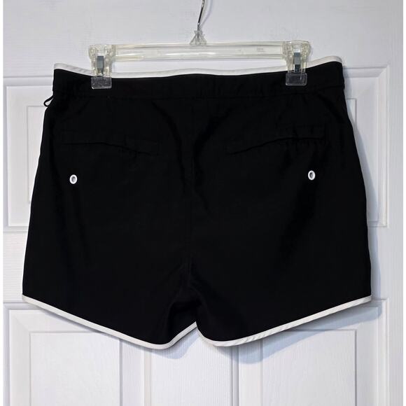 Penguin By Munsing Wear Swim Trunk Adult 30 Black Bathing Suit Mens - Picture 3 of 8